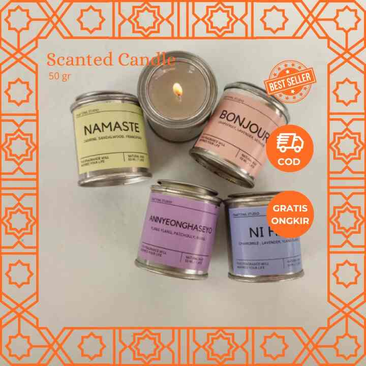 Lilin Aromatherpy 50gr - BONJOUR