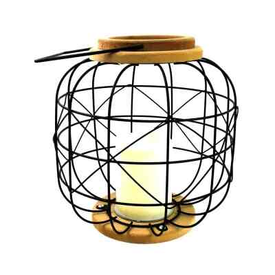 Lampu Meja Kawat Bs - Hitam