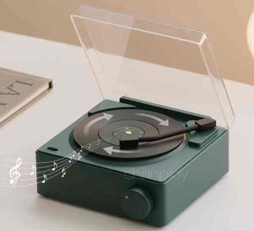 X11 Atomic Speaker, Vinyl Record Player