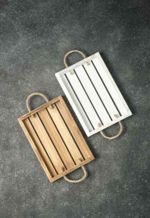 Rustic Wooden Tray