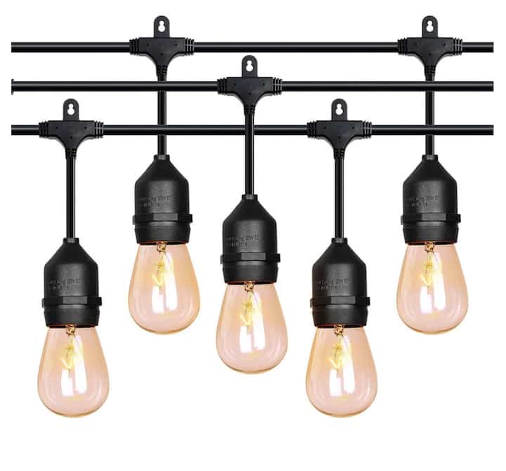 Fitting Lampu Gantung Outdoor 10 Meter 10 Fitting