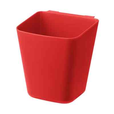 SUNNERSTA Container, red, 12x11 cm