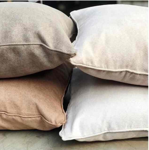 Cover Cushion, Suede, 40x40