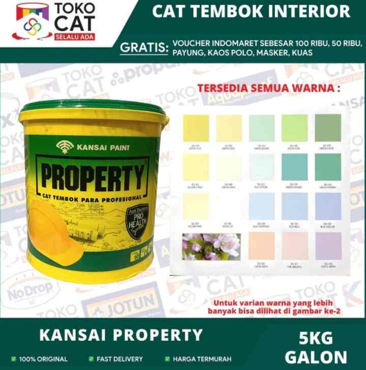 CAT TEMBOK INTERIOR KANSAI PAINT 