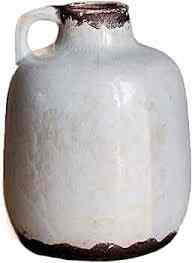 Ceramic Vase Jug Short Nordic Retro Jar