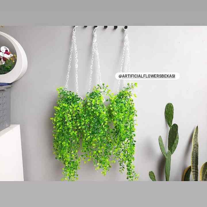 KEMUNING + POT 8811 bunga artificial