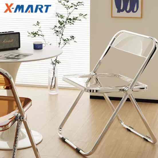 Acrylic Colorful Foldable Chair