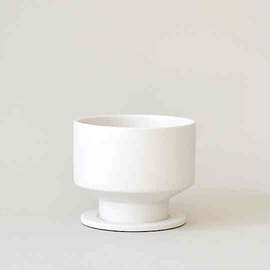 Hanase S (White) 焼締の鉢