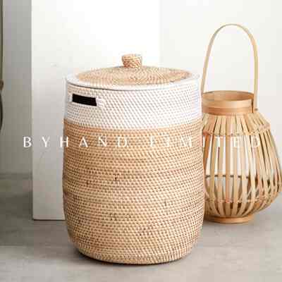 Laun Keranjang Rotan