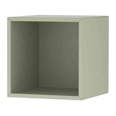 EKET Wall-mounted shelving unit, light green, 35x35x35 cm