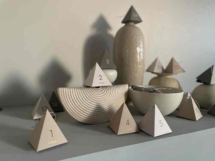 Kalender kedatangan kami 🎄
Saya membuatnya bersama anak-anak saya dan mengisinya dengan banyak manisan favorit mereka.
Uji coba yang menyatu menjadi objek △▲△▲
Saya menikmati membuka kotak itu setiap pagi segera setelah saya bangun.
Saya suka bagaimana setiap hari di bulan Desember menjadi sedikit lebih menyenangkan.


#Kalender Advent #FORNE
#Keabu-abuan #陶器 #オブジェ #林志保
