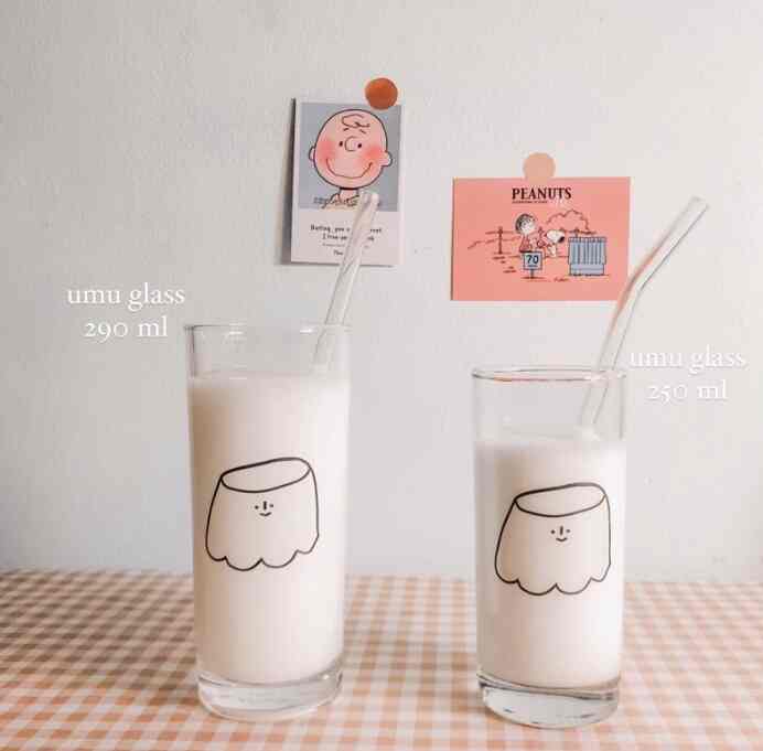 Gelas Kaca Korean Style Umu