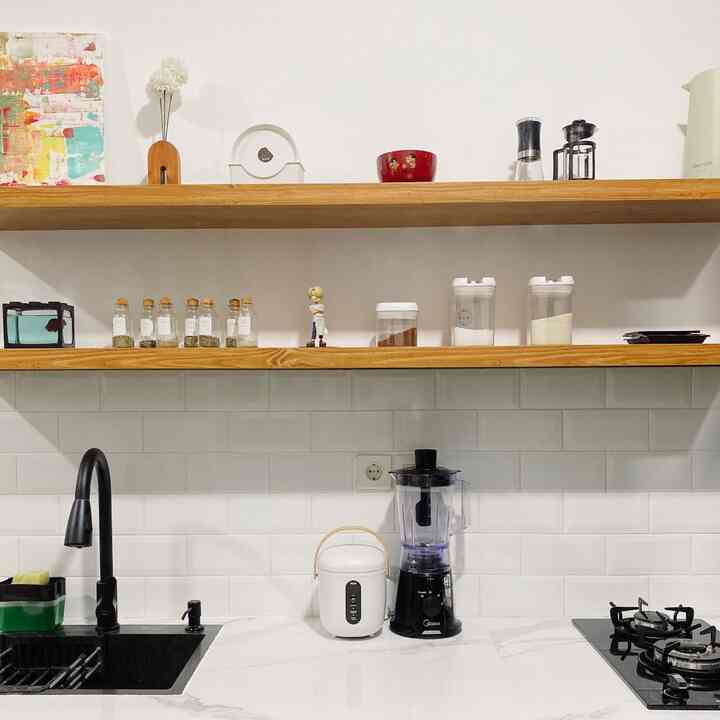 Dapur segaris super minimalis ✨

#dapursegaris #ambalandapur #minimalis #inspirasidapur #mito #midea #inspirasidapur #rumahmungil #tinyhome #tinyspace