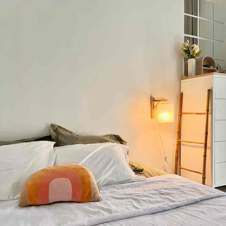 Kamar Tamu 🥰 #kamartamu #9m2 #koreanbedroom #minimalist #DIY