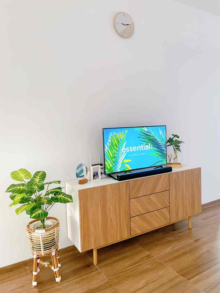 Minimalist japandi TV corner ✨

#japandi #scandinavian #minimalist #rumahmodern #rumahminimalis #dekorlowbudget #dekorasirumah 