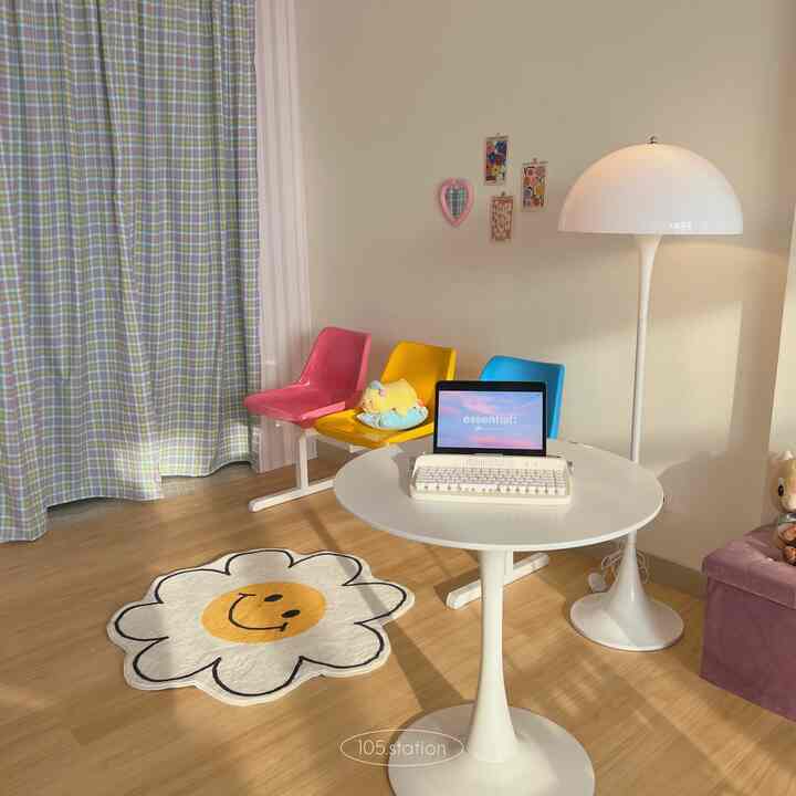 pastel room decoration in my studio 🎀💖 maximum excitement~ for the pastel studio I want to make the concept very cheerful and girly, so that it is suitable for teenage girls. what do you think?

korean photo studio @105.station
#bedroom #koreanstyle #pastelroom #pastel #taco #actto #keyboard #karpet