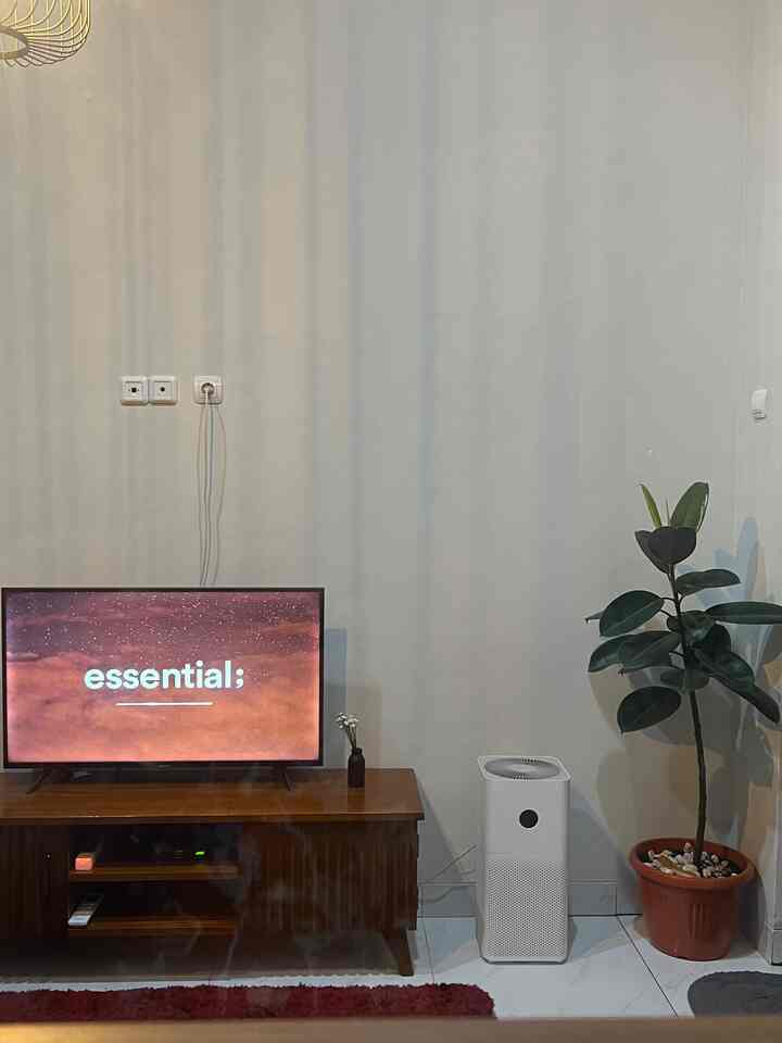 Ruang tamu ini sebagai salah satu tempat front facing untuk tamu yang berkunjung kerumah #rumahmungil #rumahtemanyangasal #industrial #japandi #serpong #rumahtanggasatuorang 