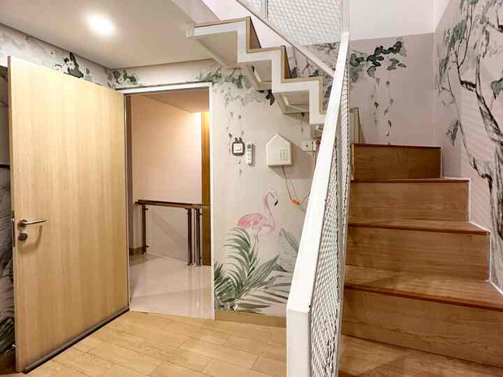 #kidsbedroom #mezanninebedroom #japandi #rumahbahagia #kamartidur #kamaranak-anak #costumizedfurniture
