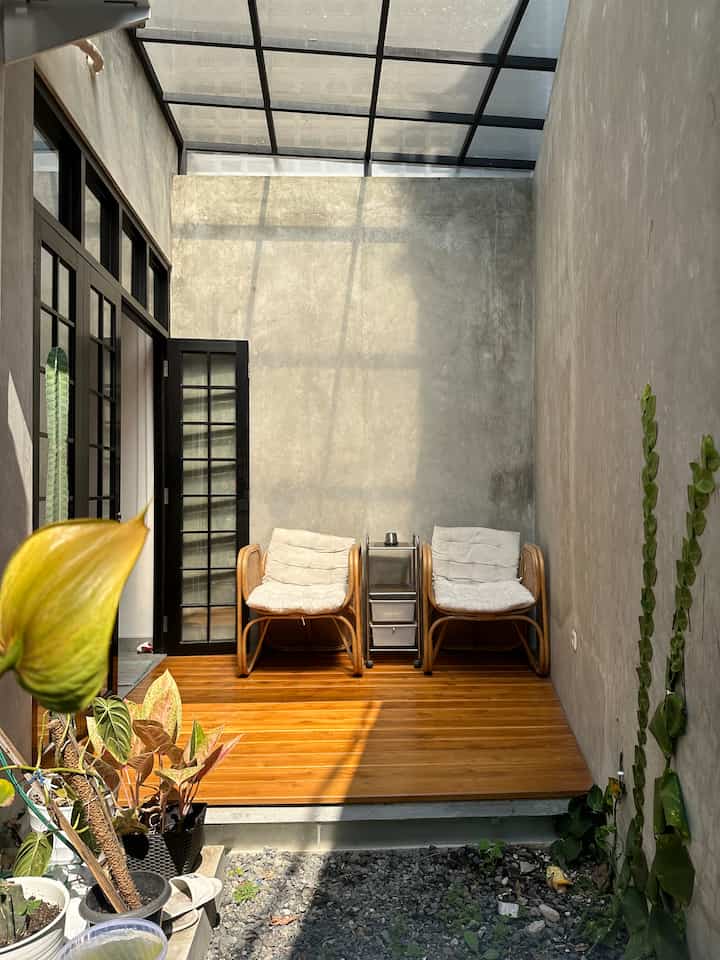 Outdoor Vibes ~

#HomeSweetHome
#Industrial
#Taman
#RumahMinimalis
#TamanKecil
#MiniGarden
#Outdoor