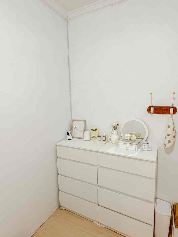 Ruang penyimpanan #smallroom #drawer #roomdecoration 