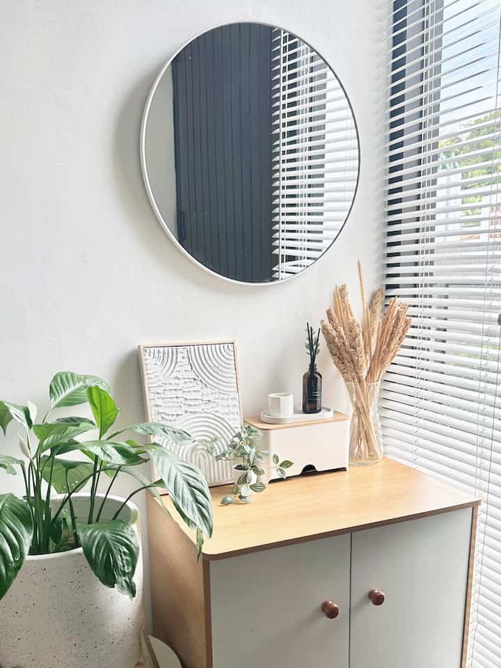 Foyer mini di rumah gioia ✨

#foyer #minifoyer #54sqm #gioiahouse #tinyhouse