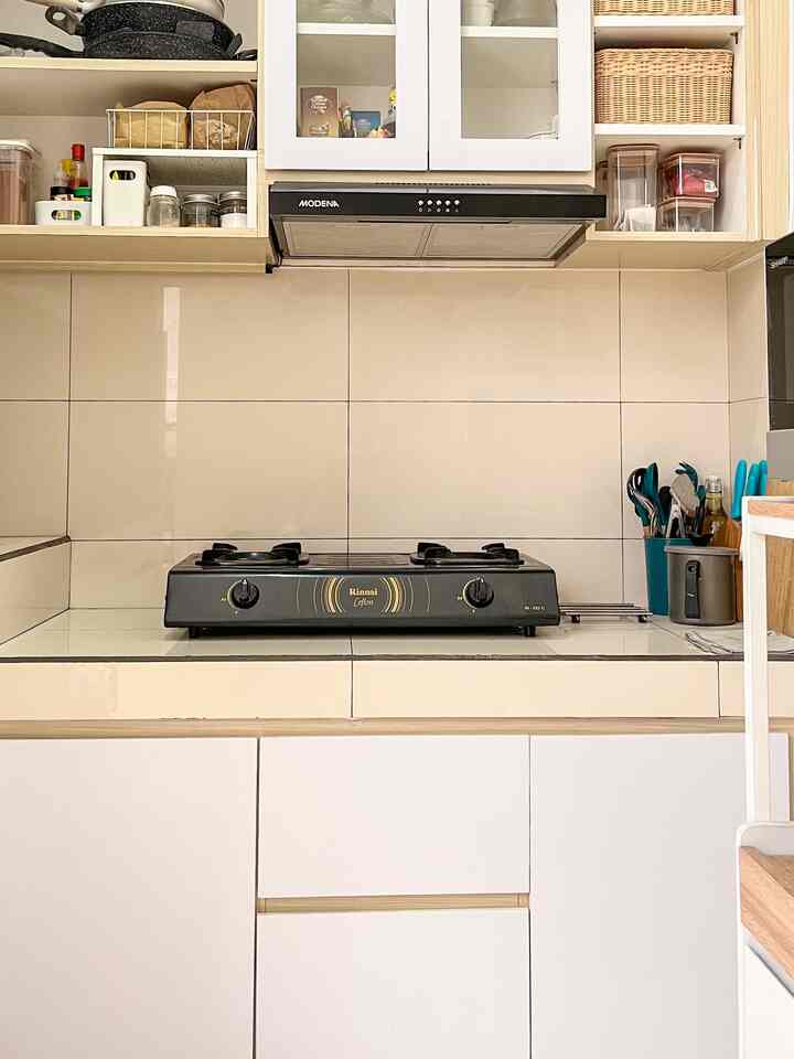 Halo, ini dapur kami lagi.

#taco #kitchen #dapurminimalis #whitecabinets