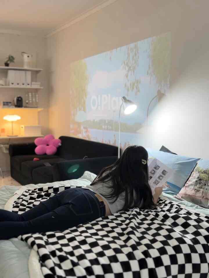 Situasi kamar tidur 💫 #koreanaesthetic #bedroommakeover #koreanbedroom #selfinterior