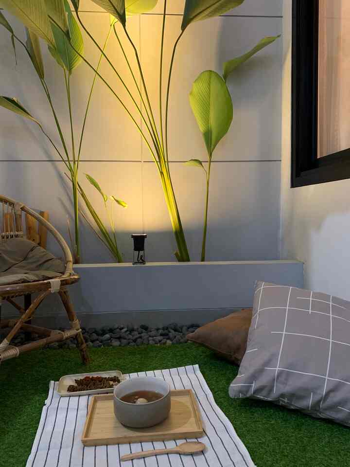 Tetiba pas memotoran malem liat angkringan kok pengin mampir beli,

Lanjut duduk santai berdua di taman mungil nyempil dalam rumah 🥰

#rumahmungil 
#tamandalamrumah
#ruangsantai
#rumahku 
#tamancantik
#dekorrumah
