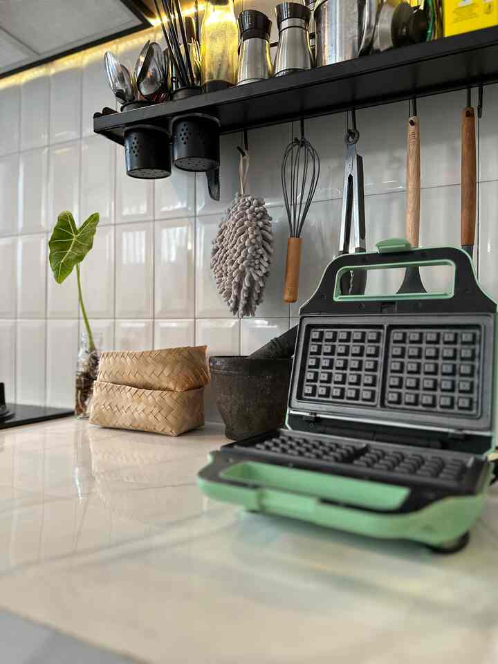 Jantung di rumah ini 🫶🏻
#japandi #kitchen #dapurmodern #cooking #scandinavian