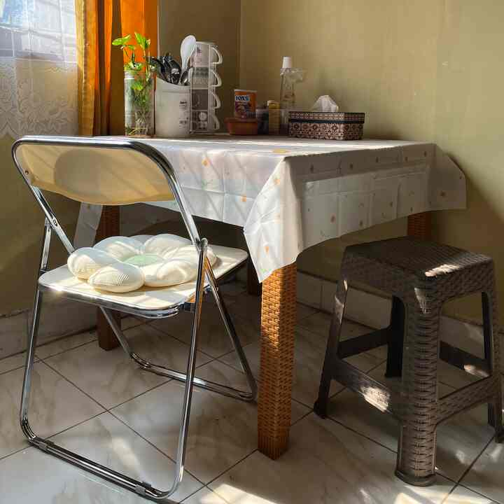 dapur 🩵

#inspirasidapur #ruangmakan #ruangandesma #minimalis #kontrakan