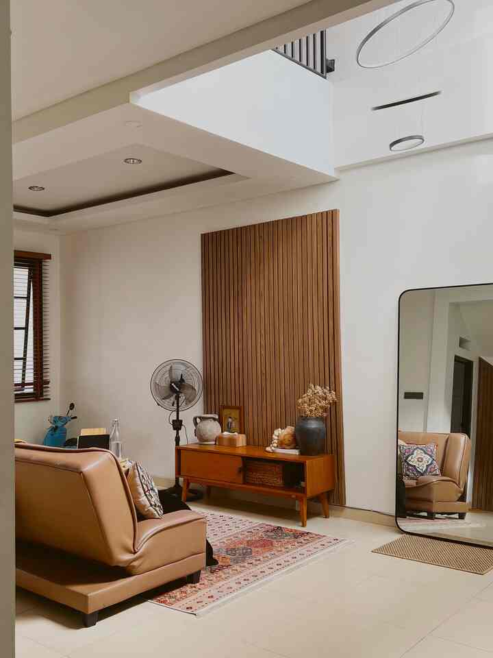 #livingroom #midcenturymodern #90sqm #cominghomey