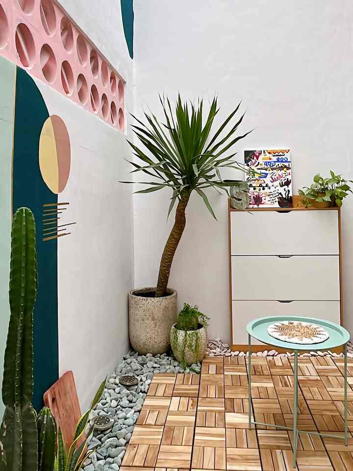 Living in a tiny house, I am very grateful to be able to have an indoor garden area as well as a chill area. I often drink coffee and relax here so it feels like a home cafe.

In my opinion, the most aesthetic part of the house is this home cafe 🧚🏻‍♂️✨

#homecafe #homeinstagram #aesthethicroom #aesthethichomedecor #homestyling #minihouse #tinggaldisebuahrumah