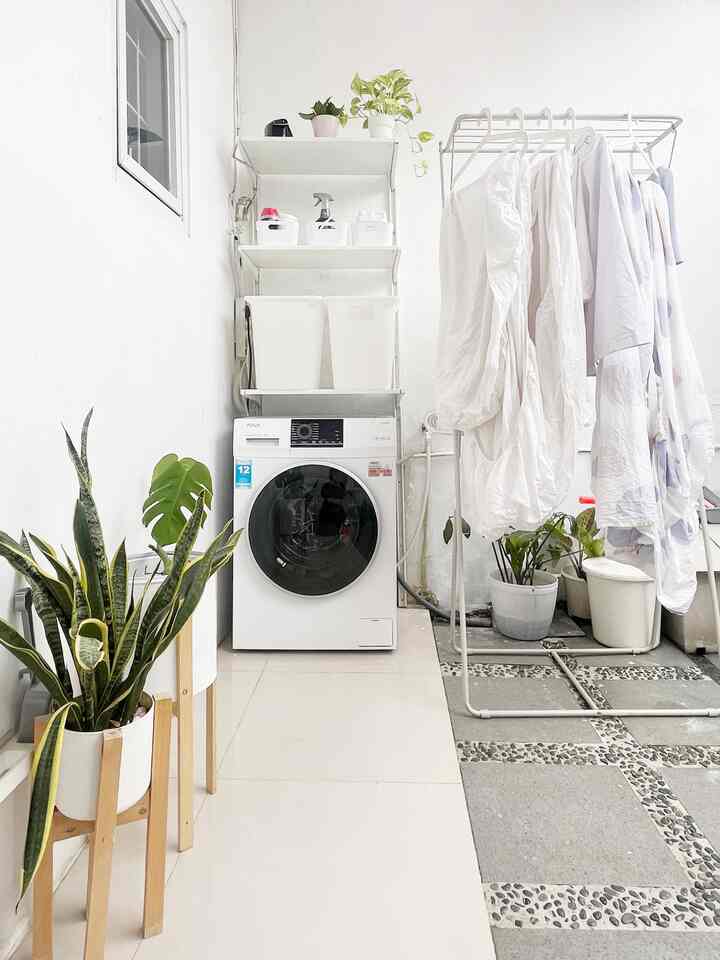 Area cucian 😍🫶#laundry #homedecor #laundryarea #ikea #servicearea #home