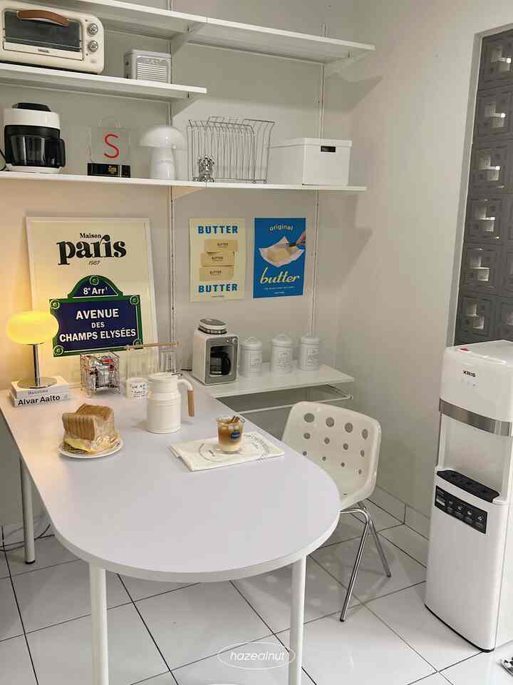 コーヒーコーナー☕️

#homeaesthetic #homecafe #coffeecorner #dapur #dapurmodern #ikea #siroca #mesinkopi #coffeemaker #siroca {9 #韓国風} #hazealnut