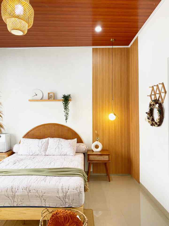 Inspirasi kamar boho style #kamartidur #bohostyle #rumahminimalis #pati #scandinavian