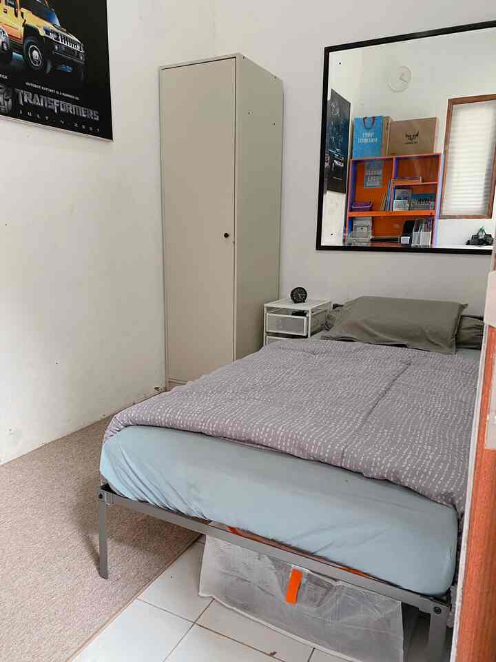 Upload kamar bujang, anak sulung, sekolah kelas 7 yang habis direnovasi🩵

#belajarinterior #kamaranaklaki-laki #kamartidur 