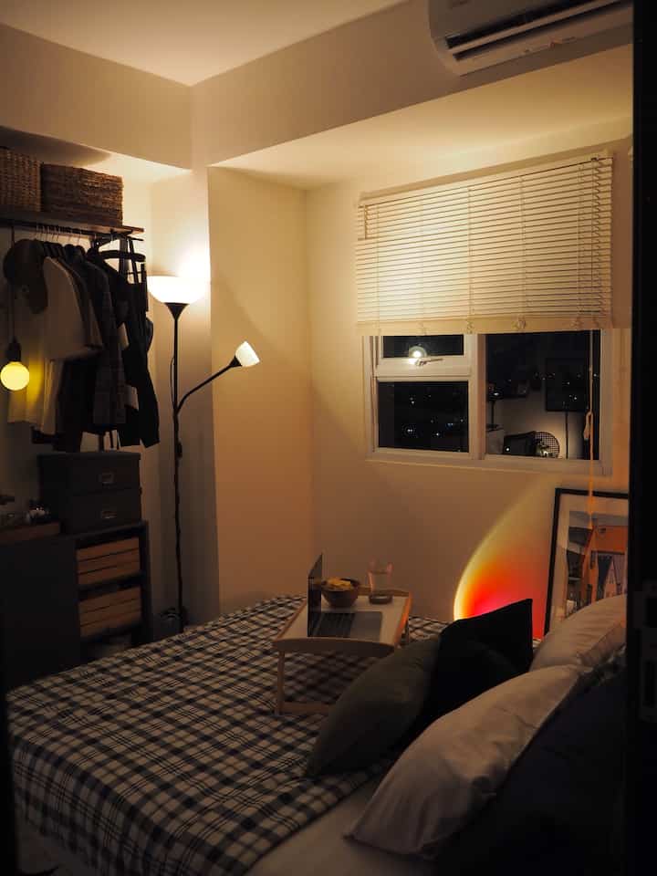 Pembaruan kamar tidur Nightvibes 🪄🤍

#nightvibes #bedroom #kamarestetik #roomdecor #tinyapartment #selasarapt #kamartidur