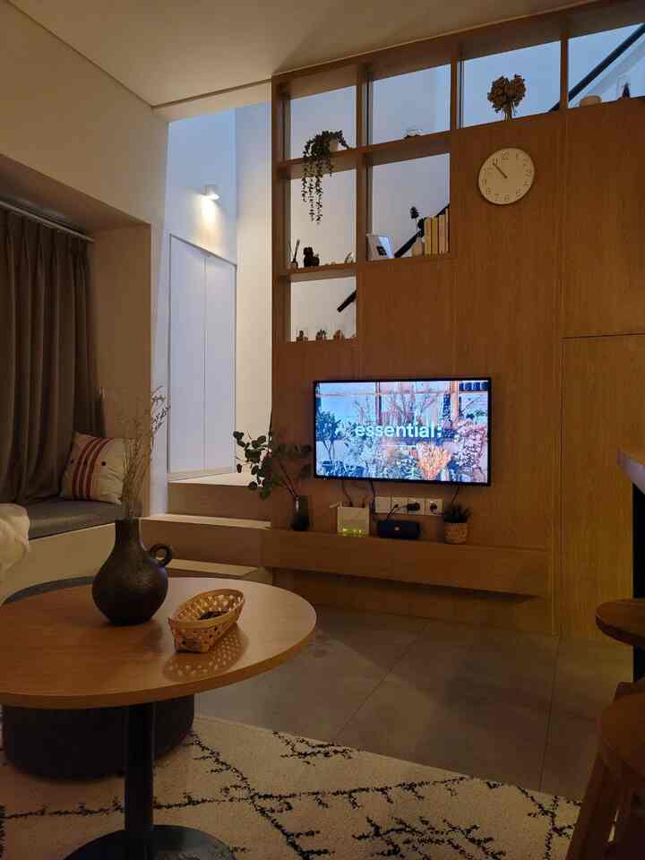 Biar kecil tapi nyaman✨

#japandi #minimalist #rumahcluster #bsd #rumahmungil #livewithkids #petparent 