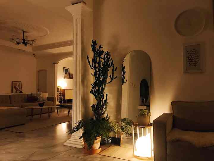 Lampu-lampu dengan tone warm white yang bikin suasana rumah jadi super cozy.

#nightvibe #lightingideas #lightinginspiration #indoorplants #lampugantung #livingroominspiration #dekorasiruangkeluarga