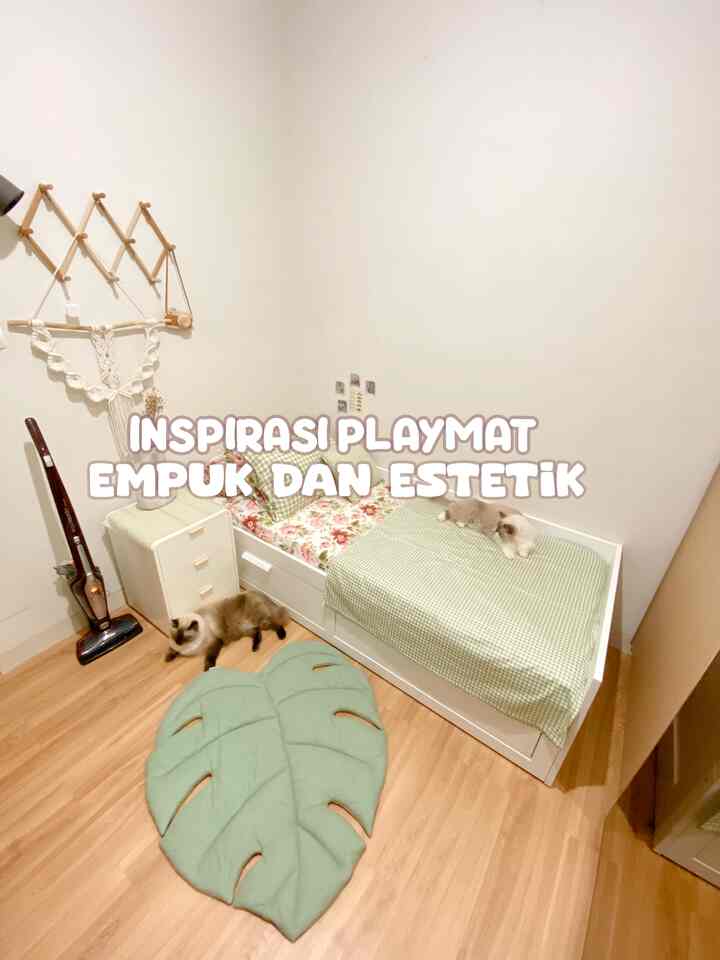 Ga suka injek lantai dingin? 
Nah solusinya bisa pake playmat gini.
Bahannya katun, halus dan empuk. Bisa buat selimutan juga. 

Trus pas udh ga dipake, bisa dimasukin ke pouchnya untuk disimpan. Hemat tempat.
Oia banyak pilihan bentuk dan warna yang bisa kita pilih.

Yuk samaan.
#kylehome #kamartidurkost #kamarsingle #kamarmini #inspirasidesignkamar #playmatempuk #japandi 