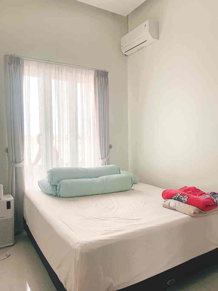 Kamar utama #minimalist #rumahhariini #airpurifier #gordynestetik #rumahcluster #rumahcantik #rumahmungil 