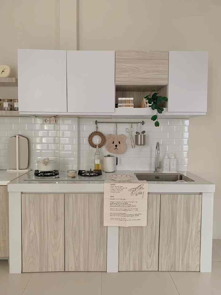 Kitchen area ✨
#kitchensetminimalis #kitcheninspo #inspirasidapur #dapurmodern #dapuralakorea