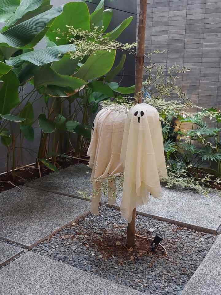 Di rumah, area bermain anak-anak letaknya di bawah. Meja makan, island dan living room. Spot favorit karena bukaan besar, terang dan ada courtyard di tengah.

Untuk buat ruangan lebih fun atau lebih ceria, sesuai saran arsitek dan designer: cukup di aksennya aja. Supaya lebih timeless. Eh, bener juga. Halloween tinggal gantung-gantung kok jadi ceria juga..

Yg pasti semua furniture kita buat rounded tip, supaya aman untuk anak-anak. Tips lainnya gausah banyak printilan. Selain jadi gampang beberes juga memudahkan dekor sesuai tema.

#DekorasiRuangMain
#DekorasiKamarAnak
#InspirasiKamarAnak
#KiddRoomStyling