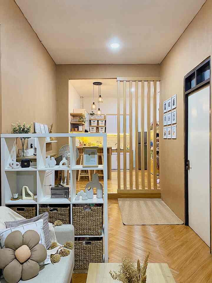 Rumah open space ✨
#ruangtamu
#ruangtamuminimalis
#tacoid
#whiteandwood
#japandistyle
#inspirasiruangtamu
#dekoruma