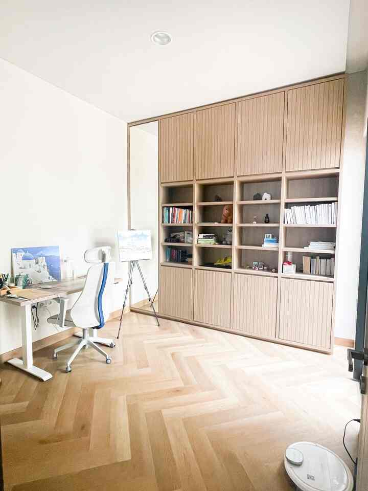 Salah satu ruangan favoritku di #DaYsHome #Japandi #homedecorinspo #roomdecorinspo #aesthetichomedecor #BSD #rumahcluster
