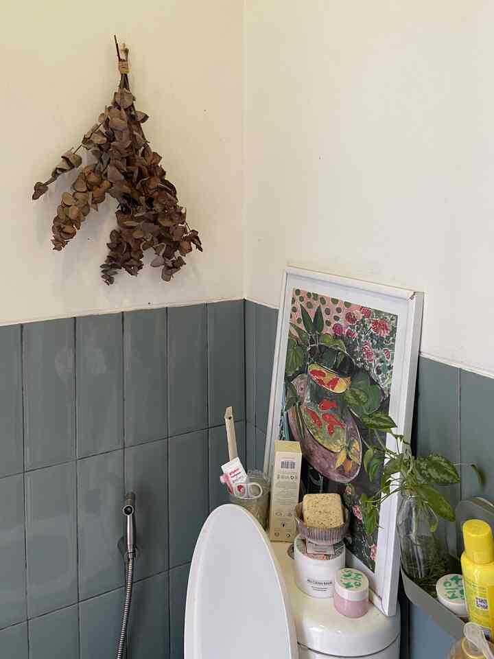 Tempat tersembunyi 🍊🟢🤍

#Dekorasi rumah
#RuangKecil
#Desain interior
#Inspirasi Kamar Mandi
#KidsBedrom