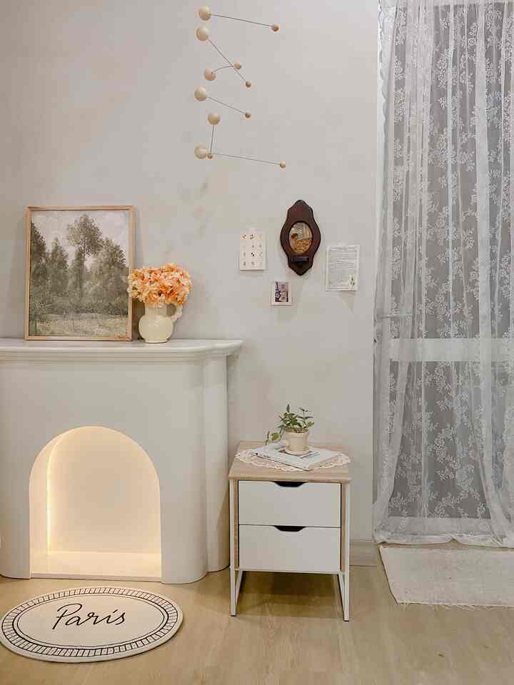 My new pesonil funiture meja nakas White wood by Porta 🤍 membuat ruang terlihat minimalis dengan laci penyimpanan yang luas #nakas #livingroom #sidetable #aesthetic #homedecor #ruangtamu #ruangkeluarga #homestagram 