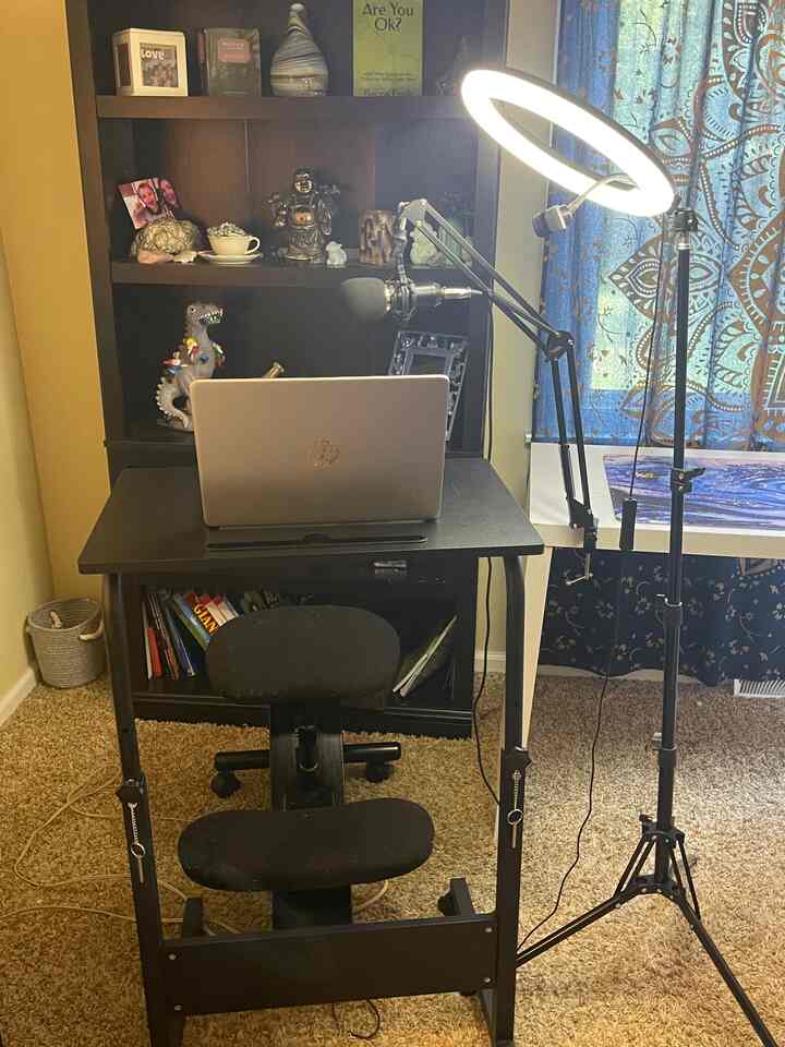 #mandala #homeoffice #standingdesk