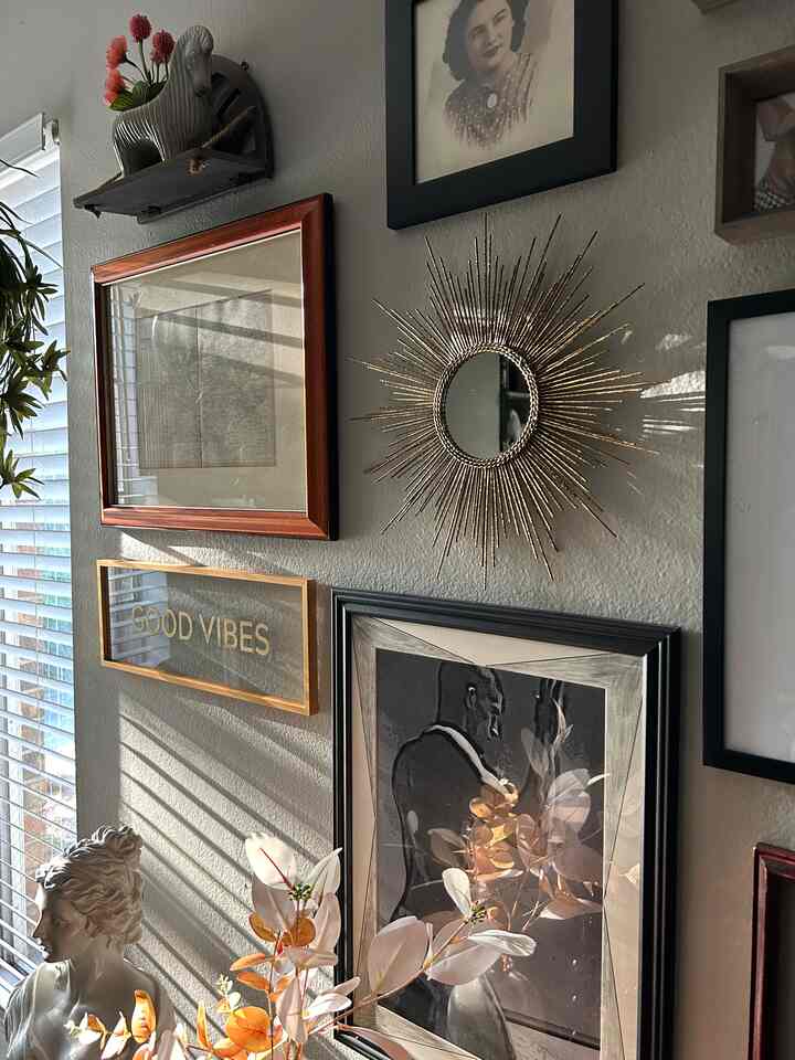 #frames #walldecoration #starburstmirror