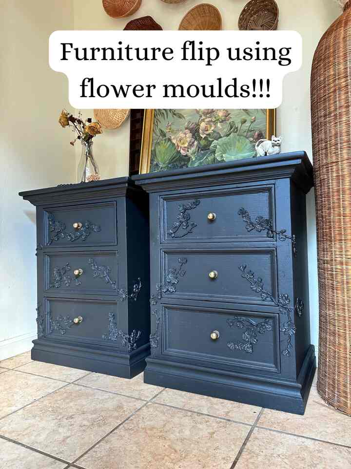These were my take on the anthropologie dupe! They came out  so beautiful and were so fun to create! Flower molds and other products used for this project will all be tagged! 


#flowers #vintage #vintageinterior 
#flowerinterior #furnituredesign #bohemian